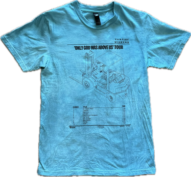 (S) VW Only God Was Above Us 2024 Tour Shirt