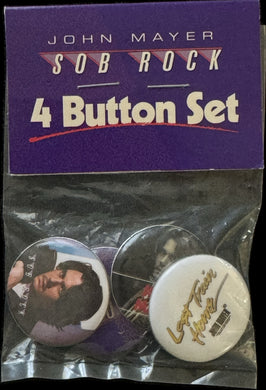 John Mayer 2021 Promo 4 Button Set