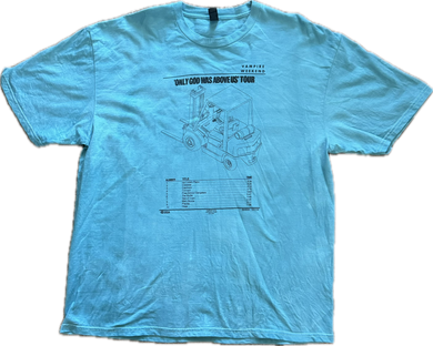 (2XL) VW Only God Was Above Us 2024 Tour Shirt