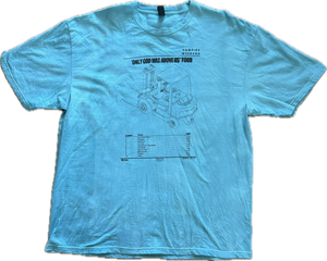 (2XL) VW Only God Was Above Us 2024 Tour Shirt