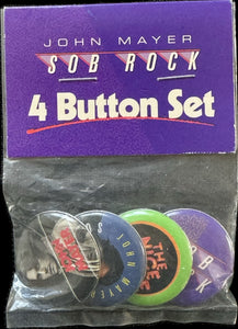 John Mayer 2021 Promo 4 Button Set