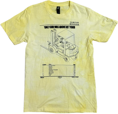 (S) VW Only God Was Above Us 2024 Tour Shirt