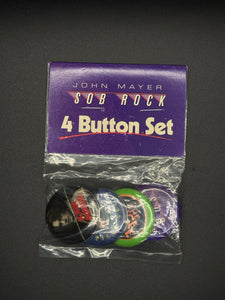 John Mayer 2021 Promo 4 Button Set