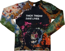 Load image into Gallery viewer, (Medium) Thick Thighs Save Lives reverse Dye