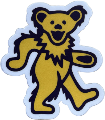 GD Yellow Bear Sticker