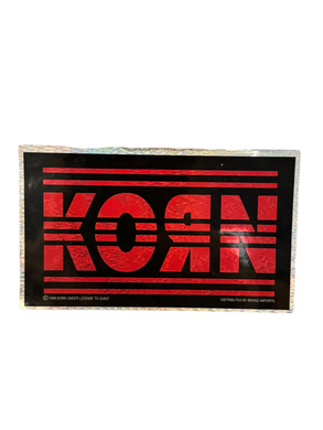1998 Korn Sticker