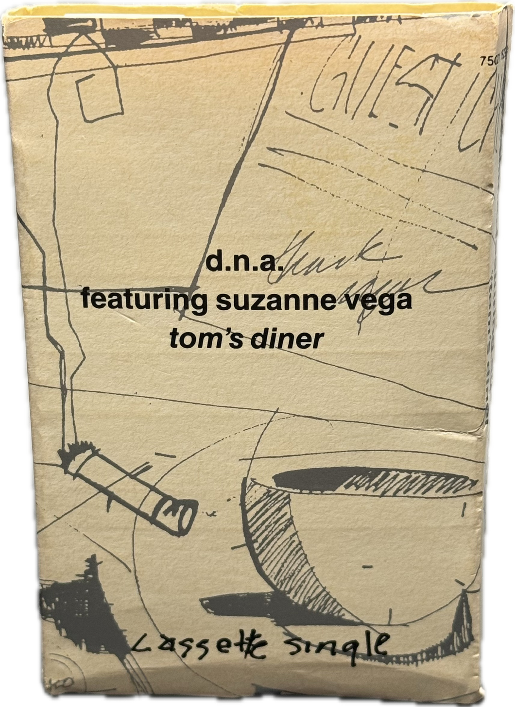 D.N.A. Featuring Suzanne Vega ‎– Tom's Diner Cassette Single