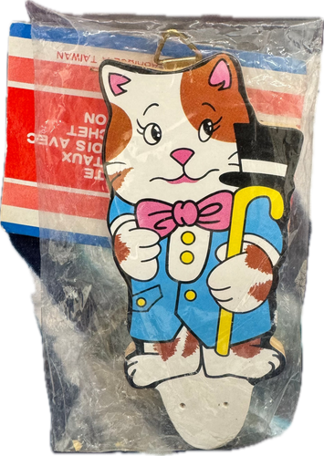 Wooden Cat Hook
