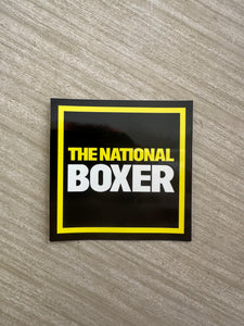 The National Boxer 2007 Promotional Sticker